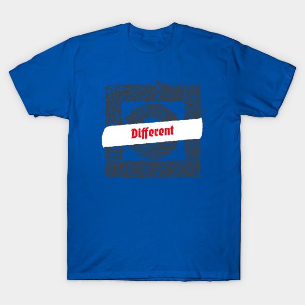 Different - artsy design T-Shirt by BB Funny Store